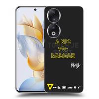 Silikónový čierny obal pre Honor 90 5G - Kazma - TOHLE JE ŽIVOT A NIC VÍC NEBUDE