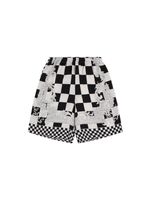 Printed Silk Shorts