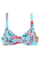 SUNSEEKER Bikini gornji dio  nebesko plava / zelena / narančasta / crvena