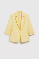 Women's blazer MOODO - light yellow