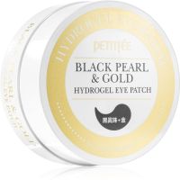 Petitfée Black Pearl & Gold хидрогелова маска за зоната около очите 60 бр.