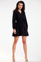 Awama Woman's Dress A577 Black