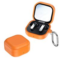 LYCHEE TPU etui za slušalke Samsung Galaxy Buds4 / Buds4 Pro oranžen