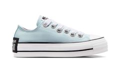 Converse Chuck Taylor All Star Lift Platform Sketch Low Top - Dámske - Tenisky Converse - Modré - A10426C - Veľkosť: 39