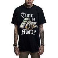 MAFIOSO - Herren T-Shirt - TIME IS MONEY - BLK S