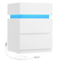 MID.YOU NOČNÁ SKRINKA, biela,