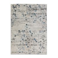 TKANÝ KOBEREC, 160/230 cm, modrá