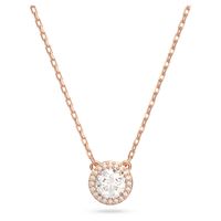 Swarovski Oslnivý bronzový náhrdelník se Swarovski krystalem Constella 5636272