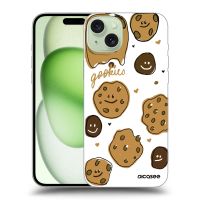 Silikónový čierny obal pre Apple iPhone 15 Plus - Gookies