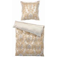 Curt Bauer OBOJSTRANNÁ POSTEĽNÁ BIELIZEŇ, damask, zlatá, 140/200 cm