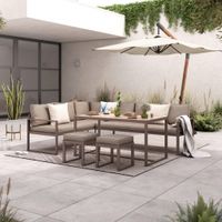 Ambia Garden JEDÁLENSKÁ TERASOVÁ SÚPRAVA kov, plast
