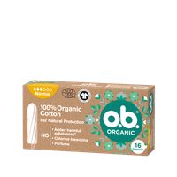 o.b. Tampony Organic Normal 16 ks