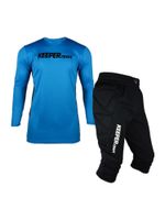 KEEPERsport Odjeća za vježbanje  plava / crna / bijela