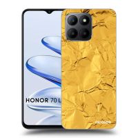 Silikónový čierny obal pre Honor 70 Lite - Gold