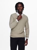 ONLY & SONS Dextor Pullover Beige