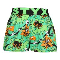 Children's boxer shorts Styx art sports elastic tropic