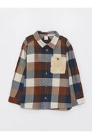 LC Waikiki LCW Baby Long Sleeve Plaid Baby Boy Shirt Jacket