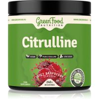 GreenFood Nutrition Citrulline Präparat zur Förderung von Sportleistungen Geschmack Juicy Raspberry 240 g