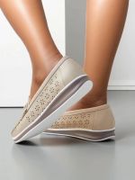 Resti Ażurowe damskie mokasyny Cerro