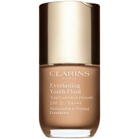 Clarins Everlasting Youth Fluid rozjasňujúci make-up SPF 15 odtieň 108.5 Cashew 30 ml