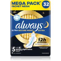 Always Ultra Secure Night Extra Size 5 прокладки гігієнічні нічна 32 кс