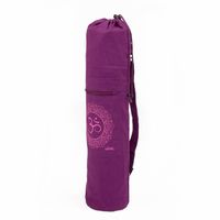 Bodhi Yoga Yoga mat torba Ganesha/Om 100% pamuk Boja: ljubičasta