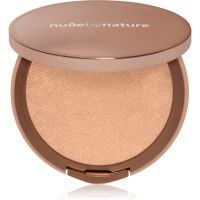 Nude by Nature Flawless Pressed Powder Foundation kompaktowy podkład pudrowy odcień W4 Soft Sand 10 g