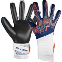 Reusch PURE CONTACT SILVER Мъжки вратарски ръкавици, синьо, размер