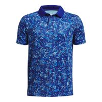 Boys' polo shirt Under Armour Perf Floral Speckle Polo