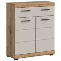 MID.YOU SPODNÁ SKRINKA, kašmírová, prírodná farba, 74/88/31 cm