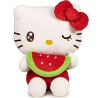 Figúrka Sanrio Hello Kitty Plush Figure Red Water Melon 22 cm