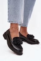 Mokasyny damskie lakierowane S.Barski