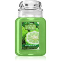Country Candle Fresh Bergamot vonná sviečka 737 g