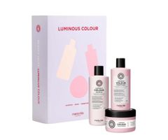 Darčeková sada na rozjasnenie farbených vlasov Maria Nila Luminous Colour + darček zadarmo