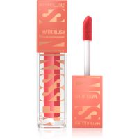 MAYBELLINE NEW YORK Sunkisser Matte róż w płynie z matowym wykończeniem odcień 40 Rose Burst 4.7 ml