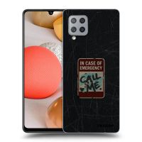 Silikónový prehľadný obal pre Samsung Galaxy A42 A426B - EMERGENCY