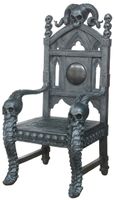 Thron Magnificent Skull - Black
