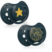 LOVI Stardust Green πιπίλα 0-3 m 2 τμχ