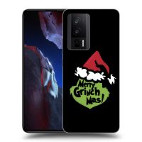 Silikónový čierny obal pre Xiaomi Poco F5 Pro 5G - Grinch 2