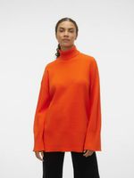 Vero Moda Goldneedle Rollkragen Orange