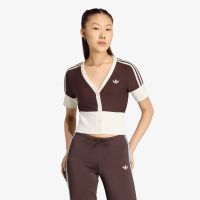 T-shirt adidas V-Neck Shirt With Buttons Aurora Coffee M