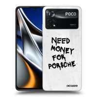 Silikónový prehľadný obal pre Xiaomi Poco X4 Pro 5G - White Dollar