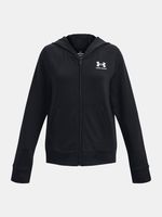 Under Armour UA Rival Terry FZ Hoodie Trenirka (gornji dio) dječja crna