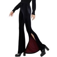 KILLSTAR - Crimson Flame Schlaghosen - Schwarz/Rot S