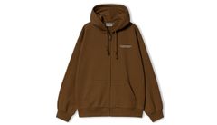 Carhartt WIP Hooded Runaway Sweat Jacket Hamilton Brown Muškarci - Dukserice i džemperi s kapulja Carhartt WIP - Smeđa - I034414_2IQ_06-XL - Size: XL
