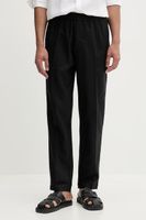 Calvin Klein nohavice straight pánske s ľanom