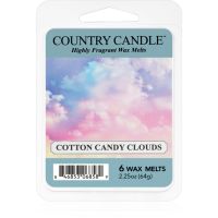 Country Candle Cotton Candy Clouds κερί για αρωματική λάμπα 64 γρ