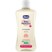 Chicco Baby Moments Sensitive olje za kopel 200 ml