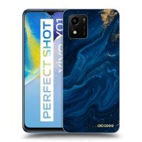 Silikónový prehľadný obal pre Vivo Y01 - Blue