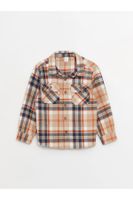 LC Waikiki LCW Baby Plaid Long Sleeve Baby Boy Lumberjack Shirt Jacket